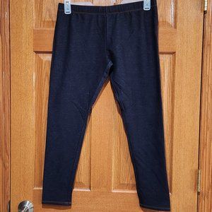 NOBO NO BOUNDARIES Junior's L  11-13 Blue Denim Color Ankle Pants Leggings